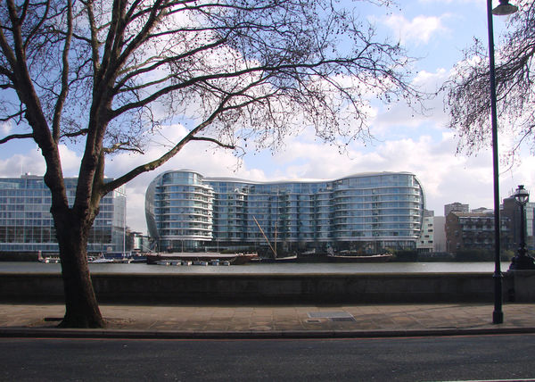 ￼ Immeuble d’habitation Albion Riverside, Londres